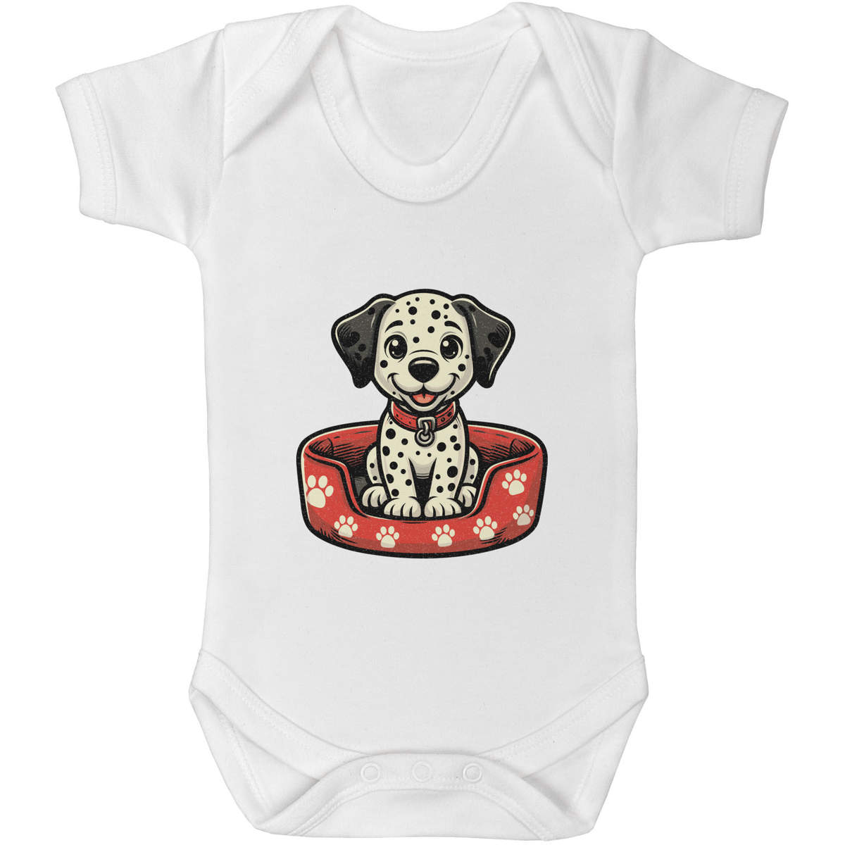 'Cute Dalmation Puppy' Baby Grows / Bodysuits (GR057198)