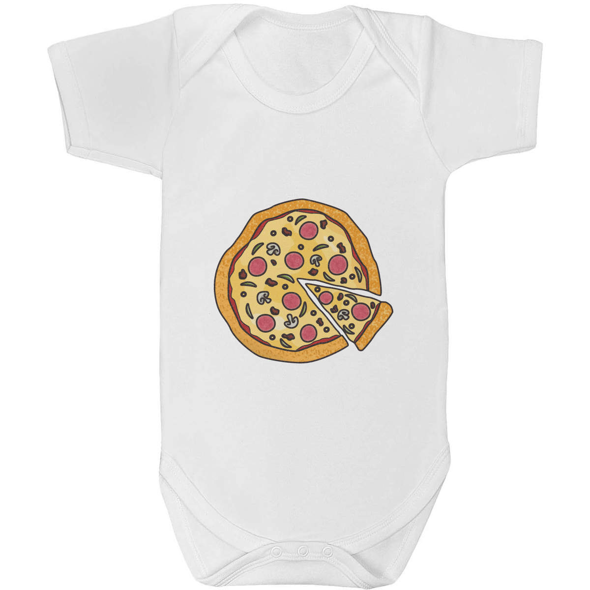 18-24 Month 'Pizza' Baby Grow / Bodysuit (GR00022476)