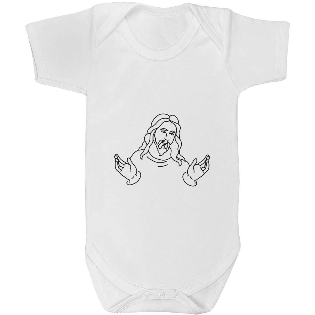 18-24 Month 'Jesus Christ' Baby Grow / Bodysuit (GR00035538)