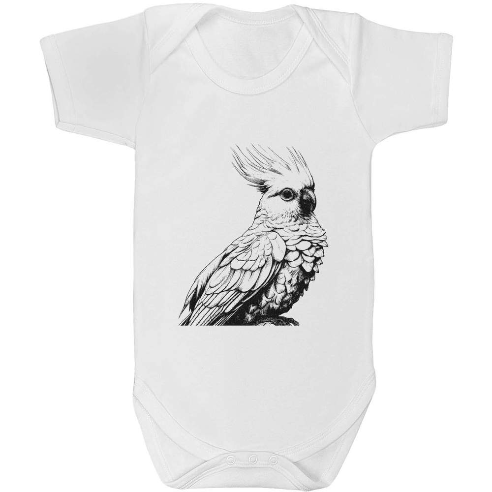 'cockatiel' Baby Grows / Bodysuits (GR042979) - Picture 7 of 10