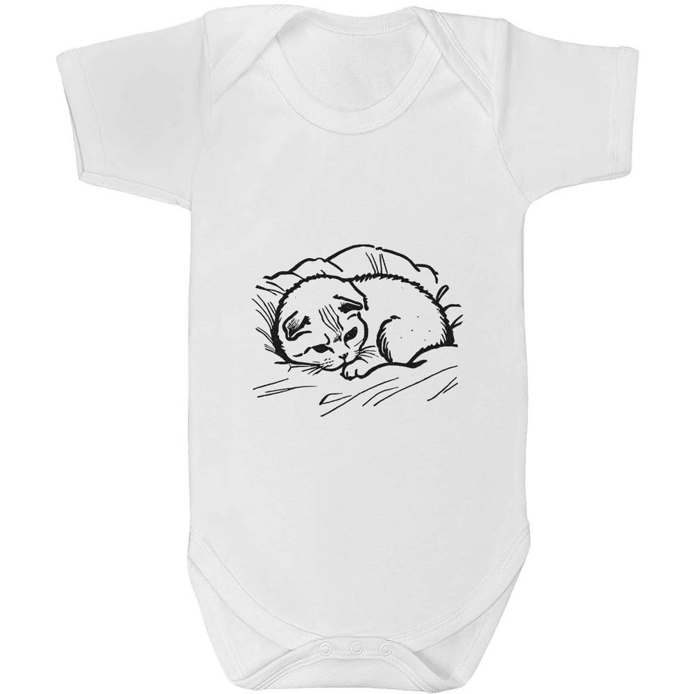 'Scottish Fold Cat' Bebé Crece / Body (GR046124) - Imagen 7 de 10