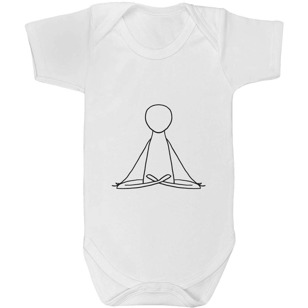 'Yoga Lotus Pose' Bebé Crece / Body (GR050305) - Imagen 7 de 10