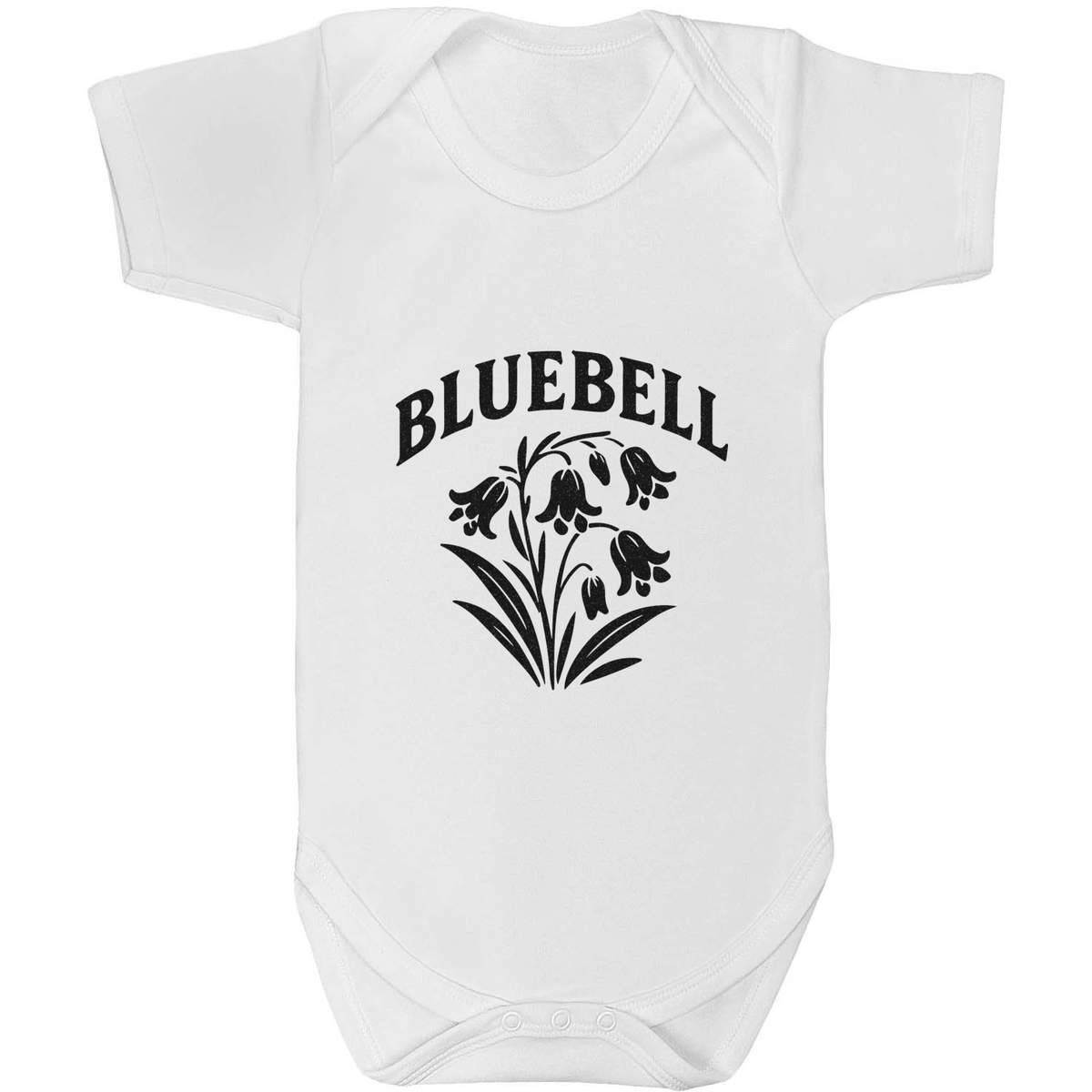 18-24 Month 'Bluebell Flower Cluster' Baby Grow / Bodysuit (GR00172034)