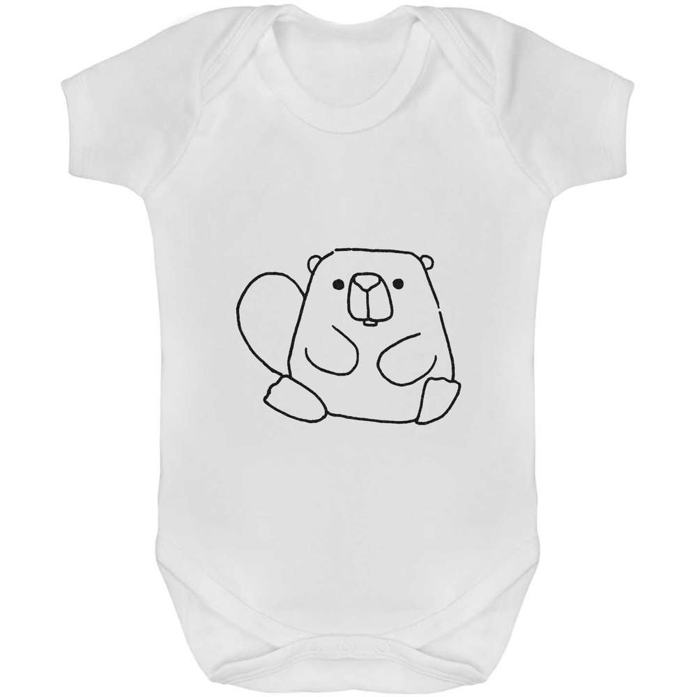 Body / ventes exceptionnelles bébé « Cute Beaver » grandit (GR014528)