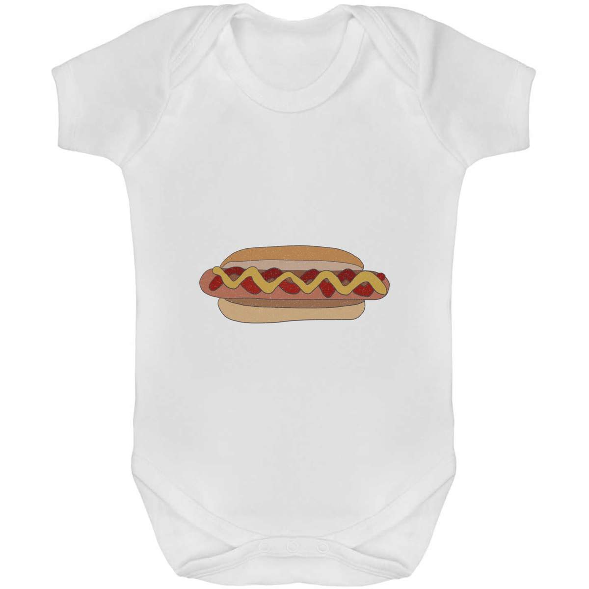 3-6 Month 'Hotdog' Baby Grow / Bodysuit (GR00088054)