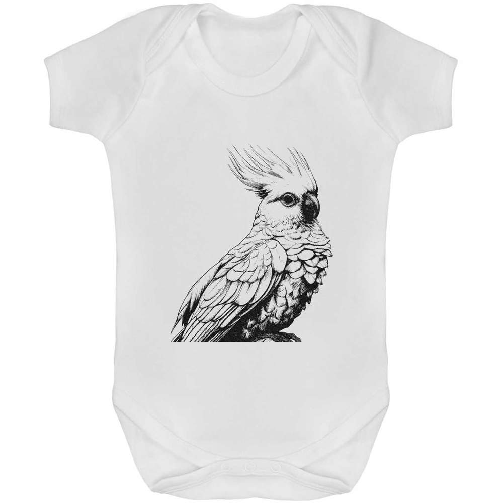 'cockatiel' Baby Grows / Bodysuits (GR042979) - Picture 9 of 10