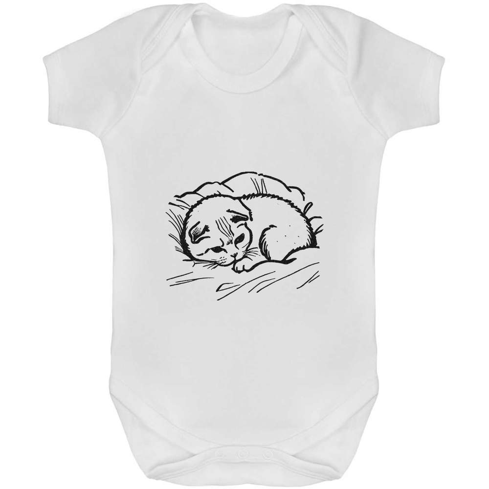 'Scottish Fold Cat' Bebé Crece / Body (GR046124) - Imagen 9 de 10