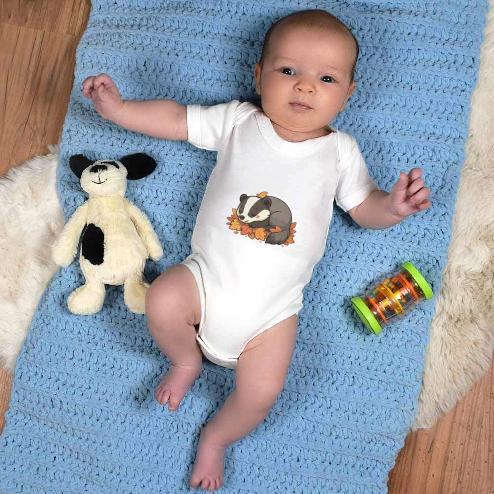Baby Grows / Bodys "Sleepy Badger" (GR056700) - Bild 10 von 10