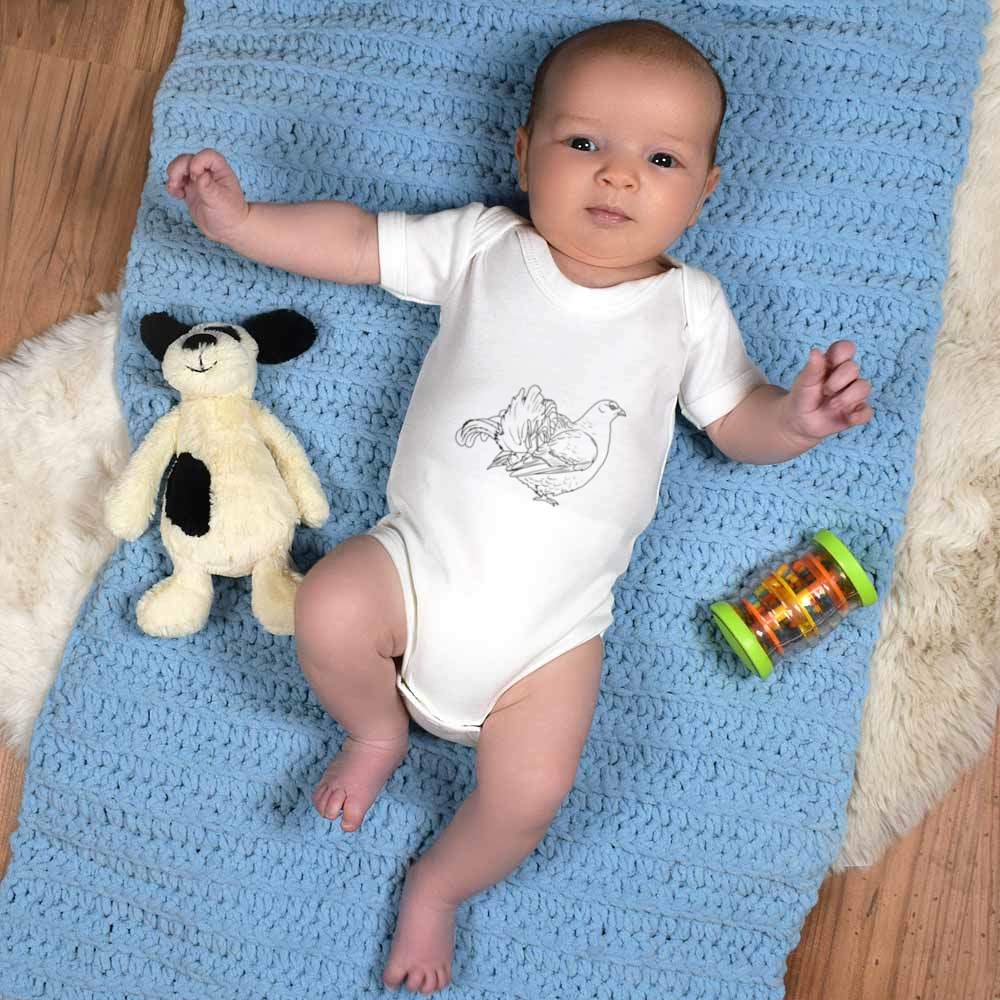 'Lek Black Grouse' Baby Grows / Bodysuits (GR046519) - Picture 6 of 10