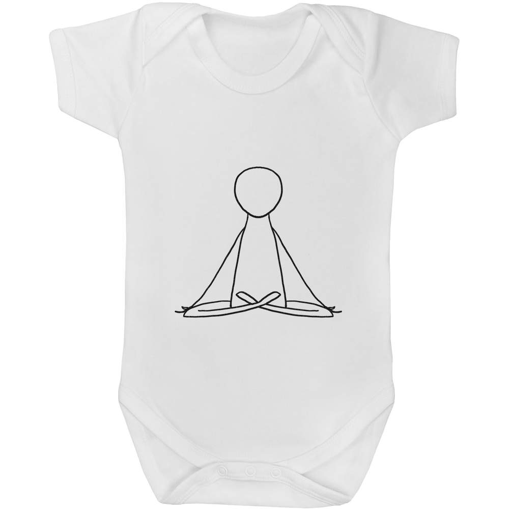 'Yoga Lotus Pose' Bebé Crece / Body (GR050305) - Imagen 5 de 10