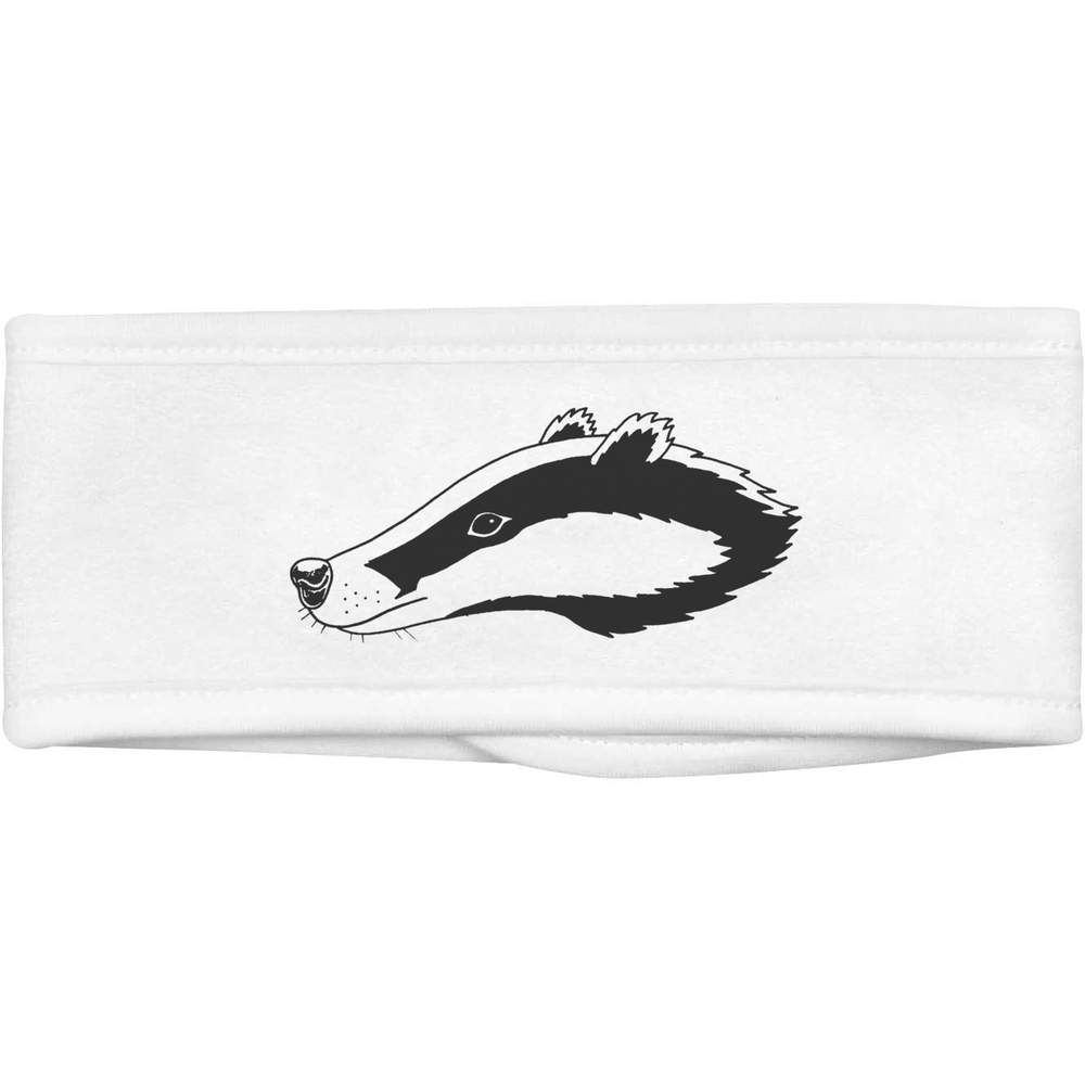 'Badger Head' Beauty Head Band / Hair Band (HB00002936)