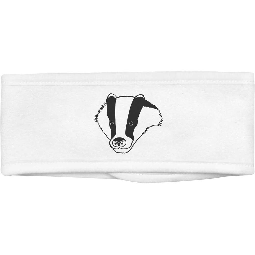 'Badger Face' Beauty Head Band / Hair Band (HB00002946)