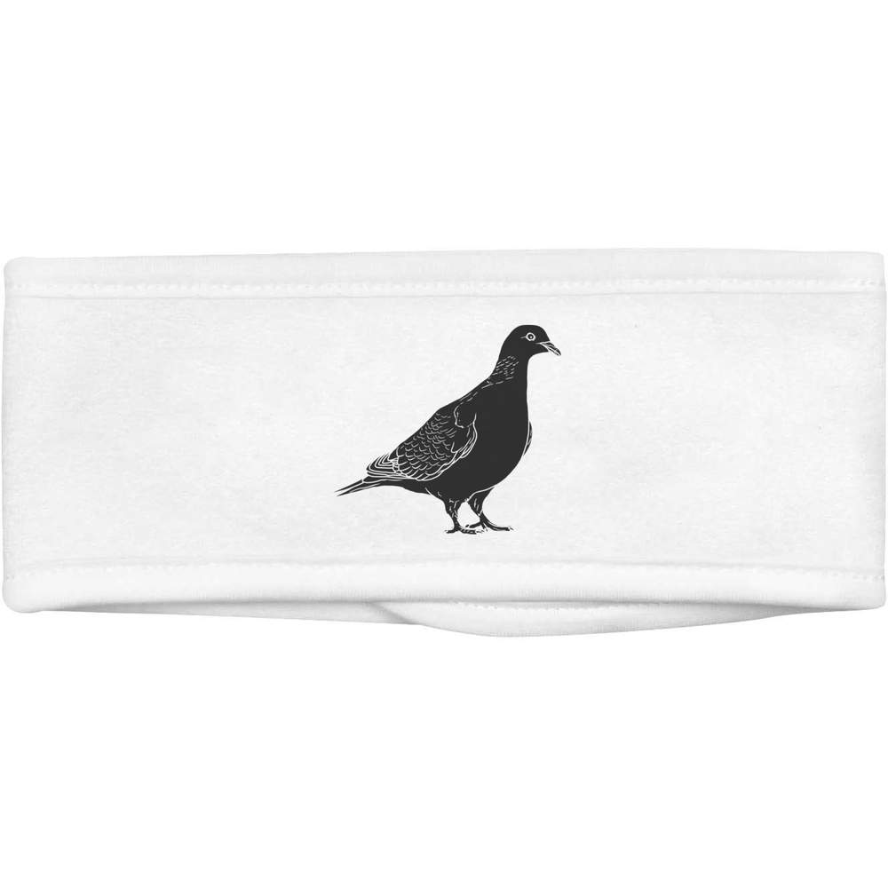 'Wood Pigeon Silhouette' Beauty Head Band / Hair Band (HB00025330)