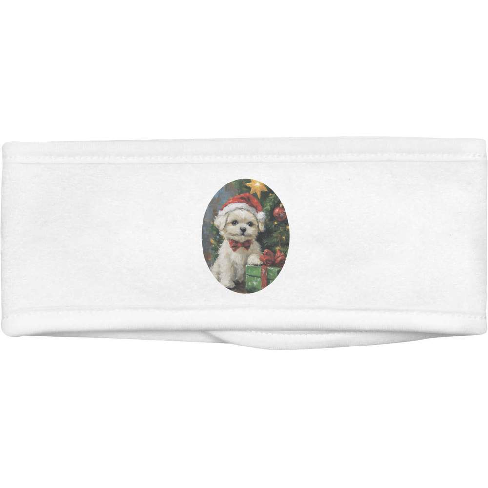 'Cute Christmas Maltese Puppy' Beauty Head Band / Hair Band (HB00036100)