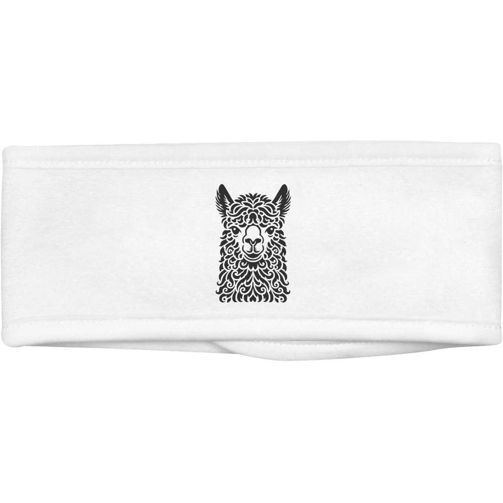 'Llama Face' Beauty Headband / Hair Band - Soft Hair Band for Makeup, Skincare, Spa and Facial Treatments (HB00037296)