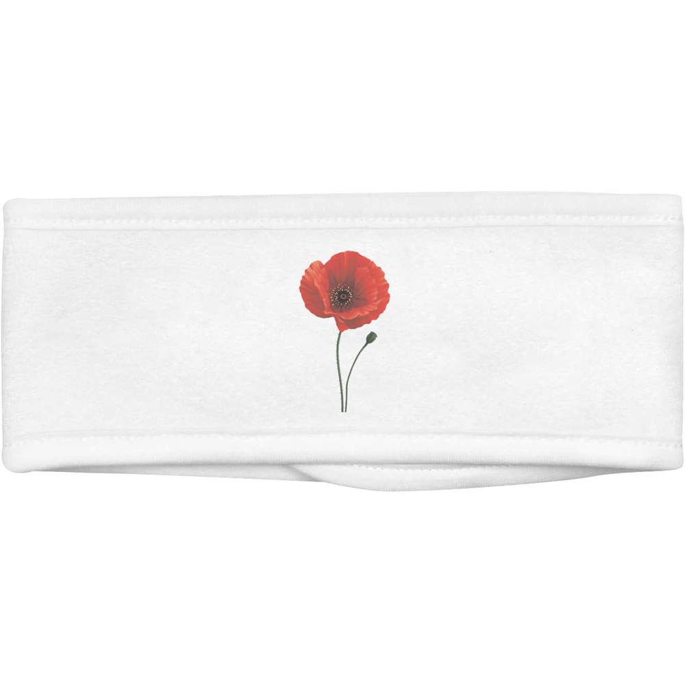 'Simple Poppy Flower' Beauty Head Band / Hair Band (HB00040607)