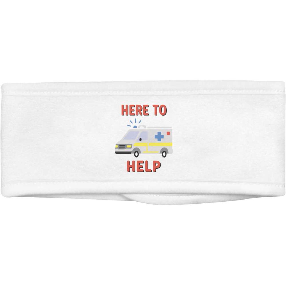 'Here to Help Vehicle' Beauty Head Band / Hair Band (HB00040951)