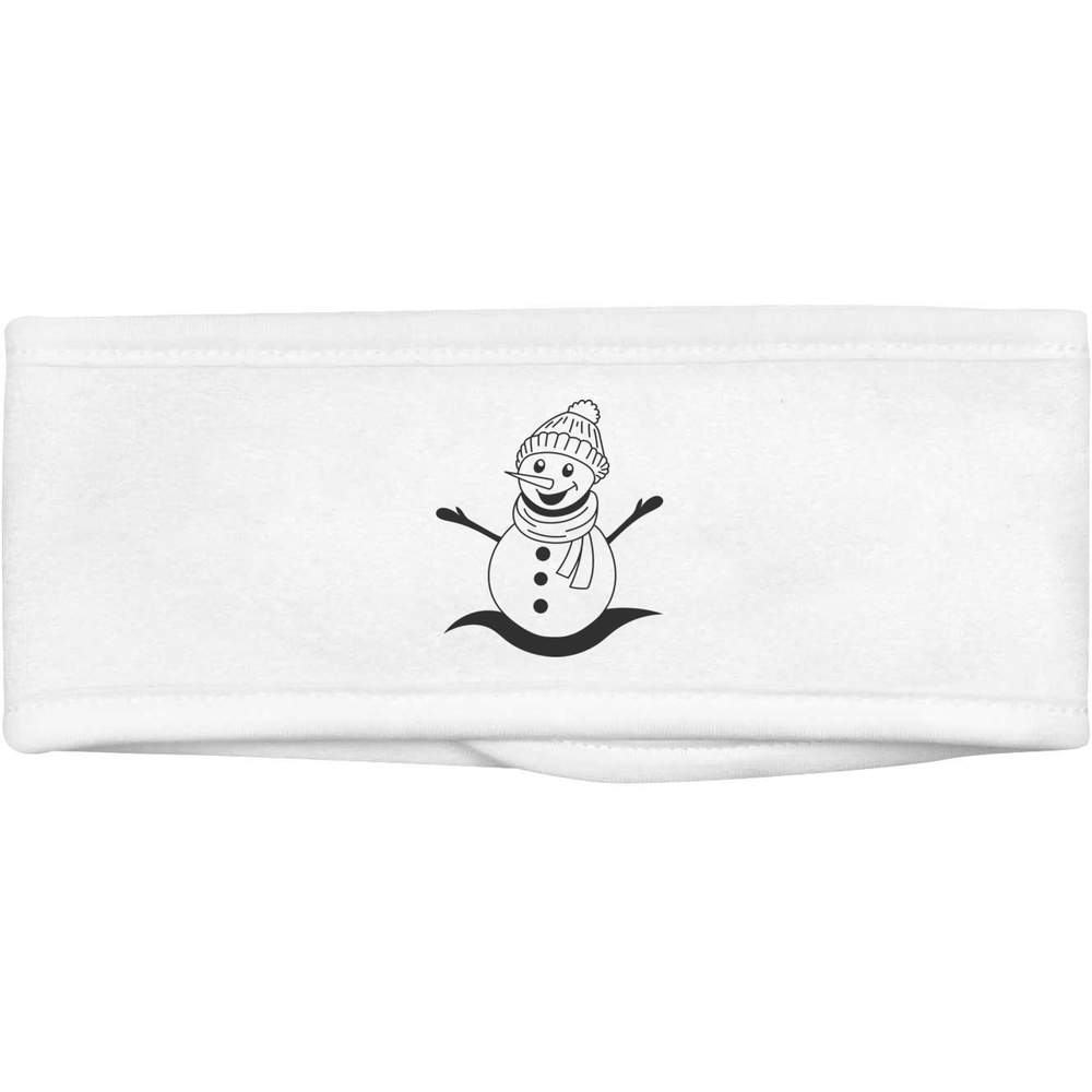 'Snowman & Scarf' Beauty Head Band / Hair Band (HB00041662)