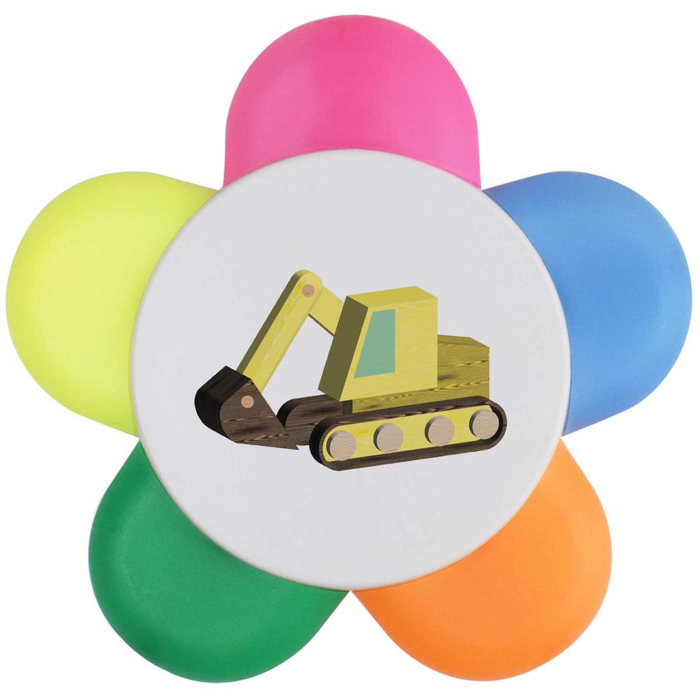 'Digger Toy' Flower Shape Highlighter Pen (HL00036995)