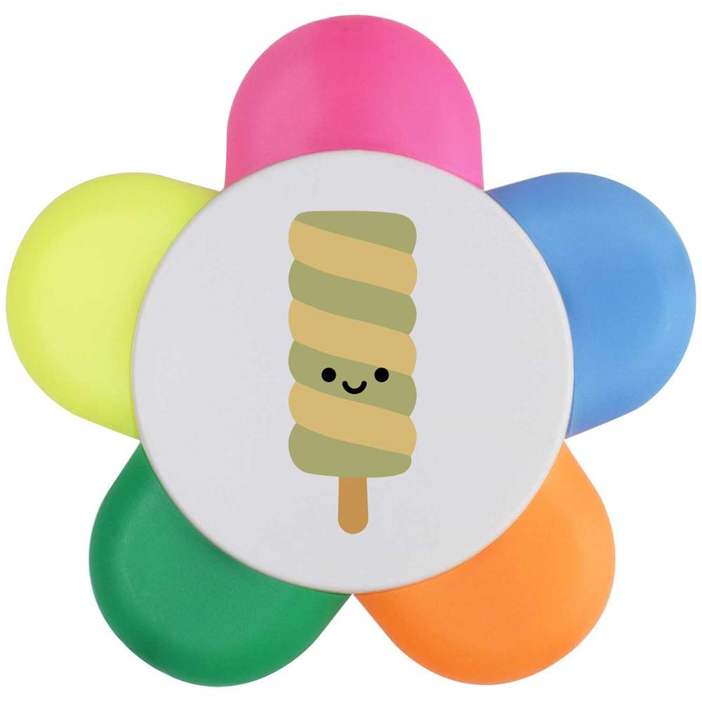 'Twist Ice lolly' Flower Shape Highlighter Pen (HL00038760)