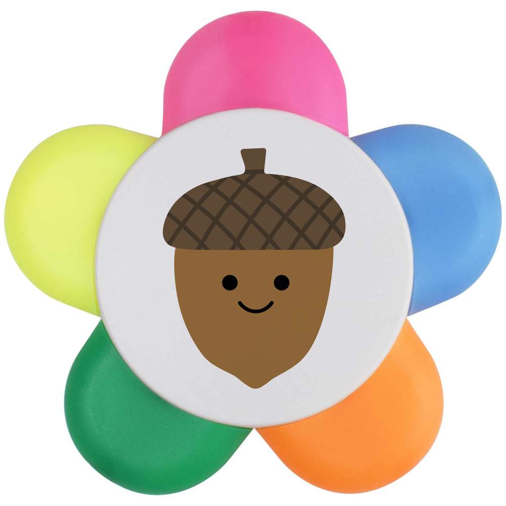 'Acorn' Flower Shape Highlighter Pen (HL00039811)
