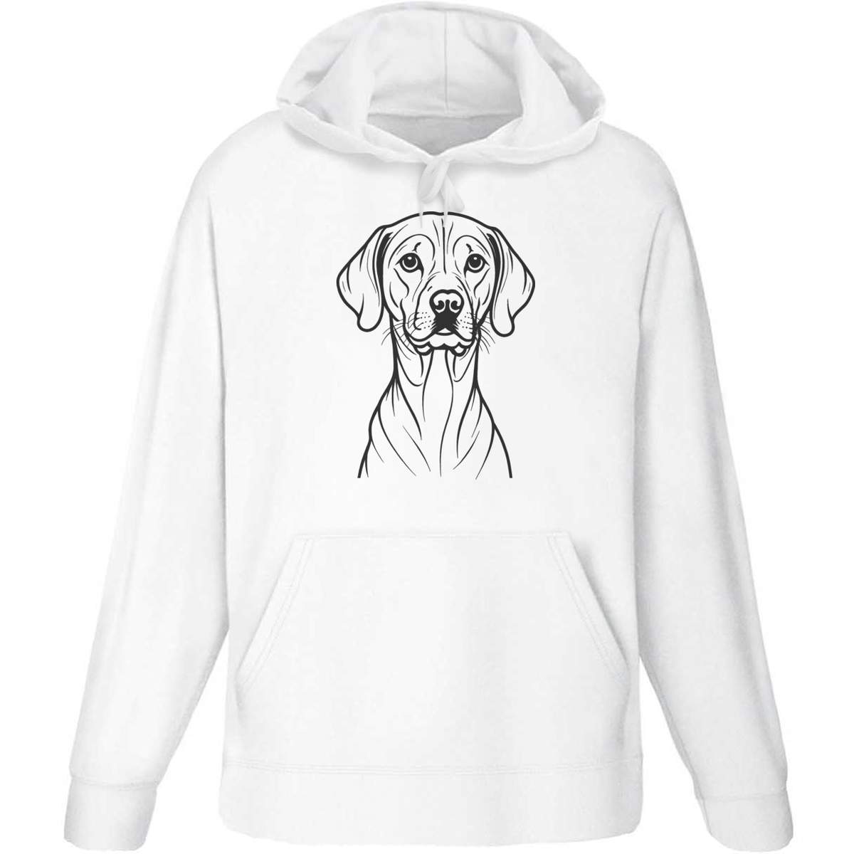 'Vizsla Dog' Adult Hoodie / Hooded Sweater (HO050098)