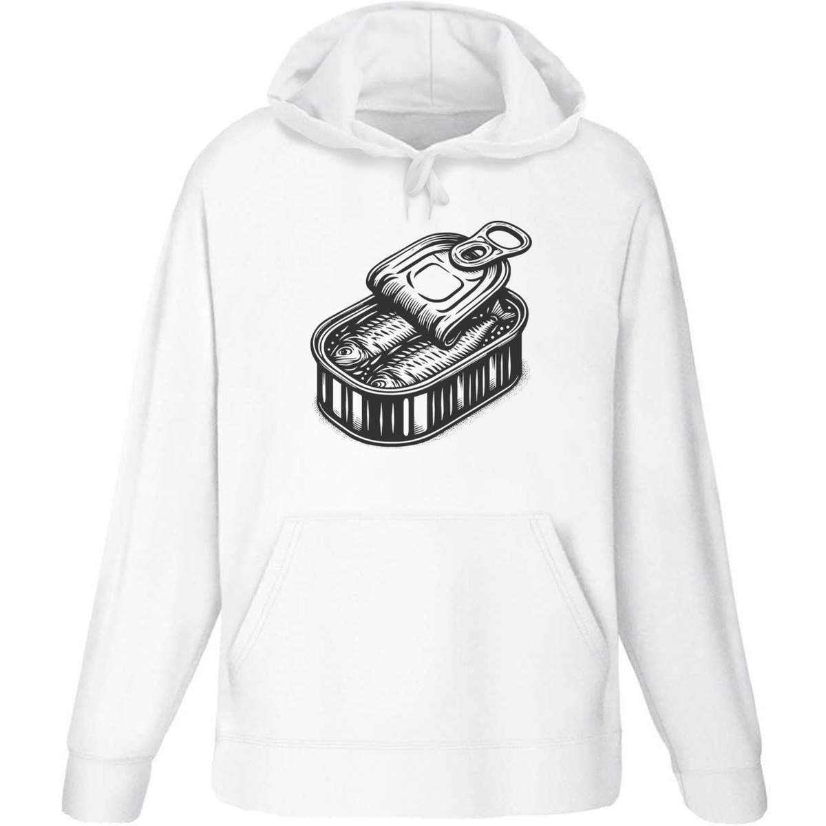 'Can Of Sardines' Adult Hoodie / Hooded Sweater (HO051071)