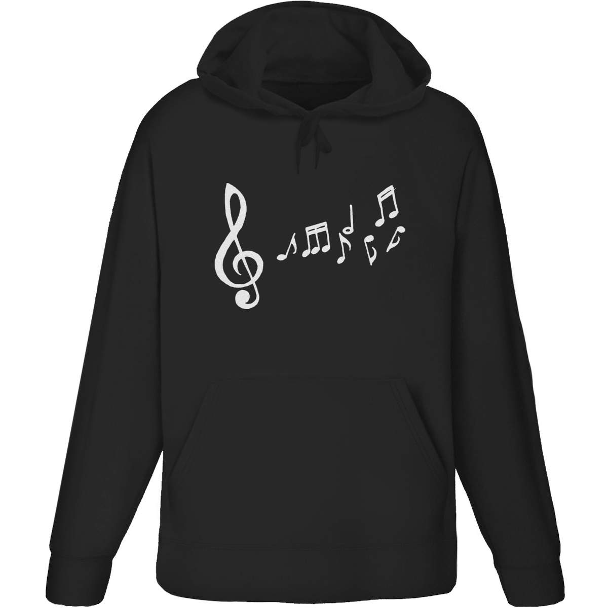 'Music' Adult Hoodie / Hooded Sweater (HO005086)