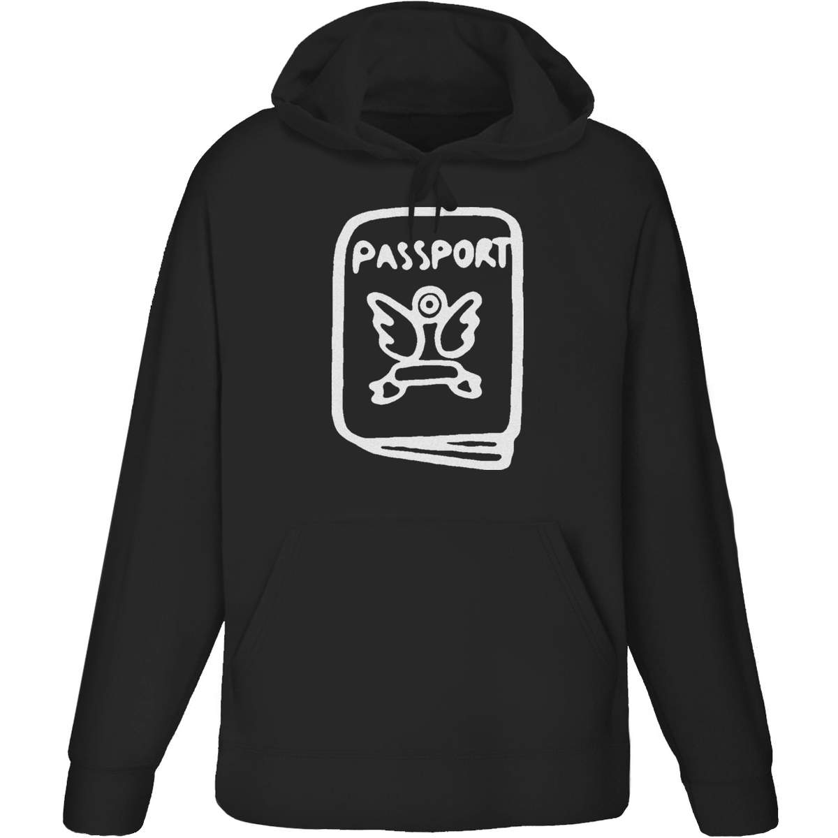 'Travel Passport' Adult Hoodie / Hooded Sweater (HO018036)