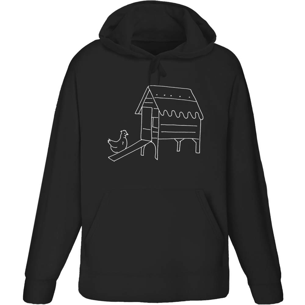 'Chicken Coop' Adult Hoodie / Hooded Sweater (HO023820)
