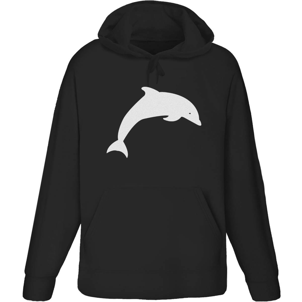 'Dolphin' Adult Hoodie / Hooded Sweater (HO026547)