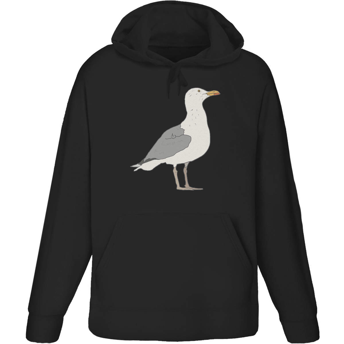 'Proud Seagull ' Adult Hoodie / Hooded Sweater (HO039163)
