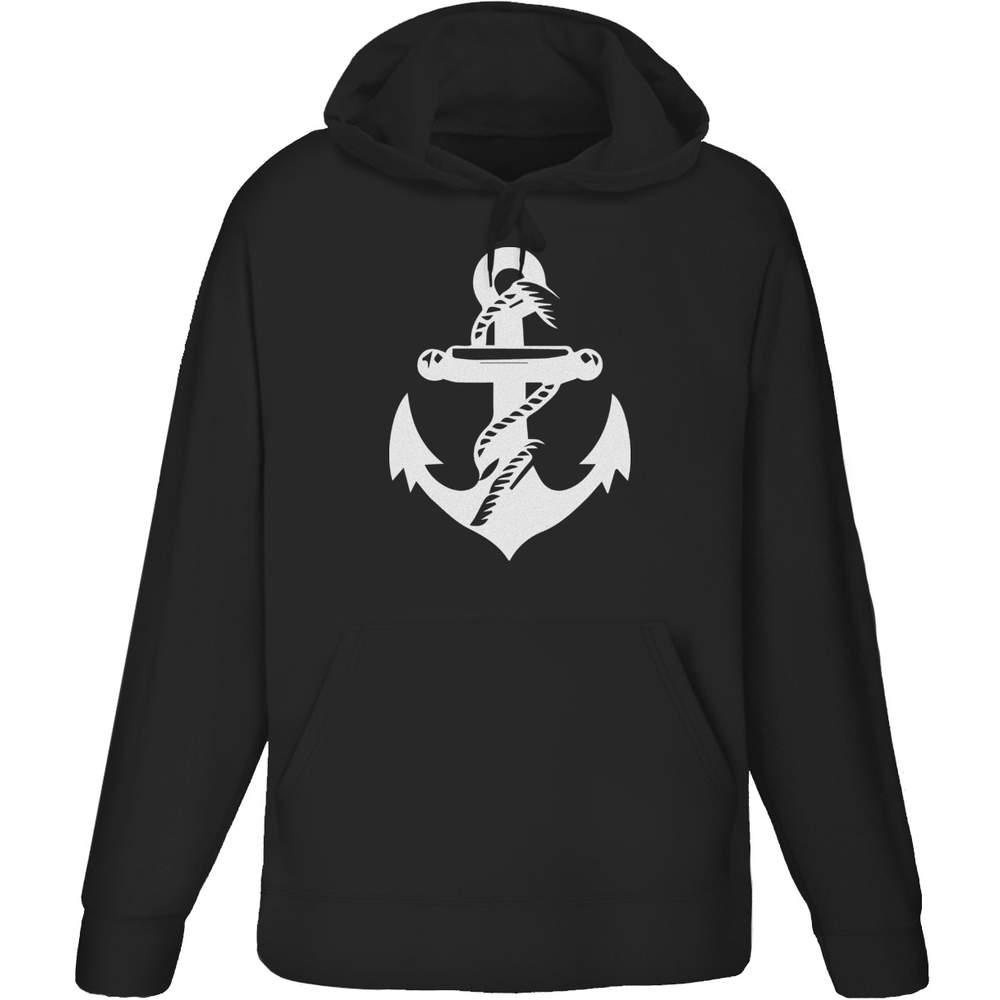 Sweat à capuche / sweat à capuche adulte « Boat en ligne Anchor » (HO047738)