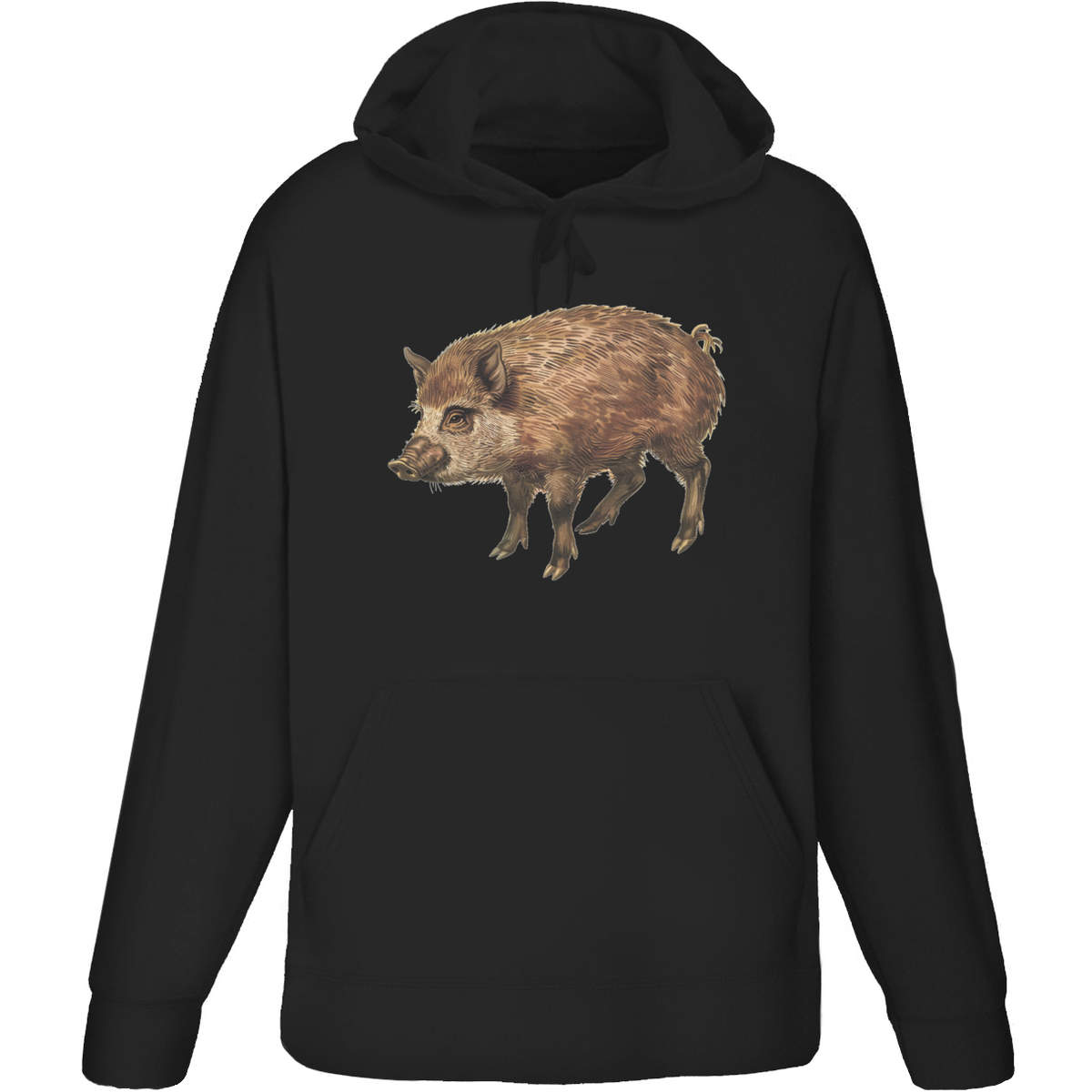'Wild Hog' Adult Hoodie / Hooded Sweater (HO049443)