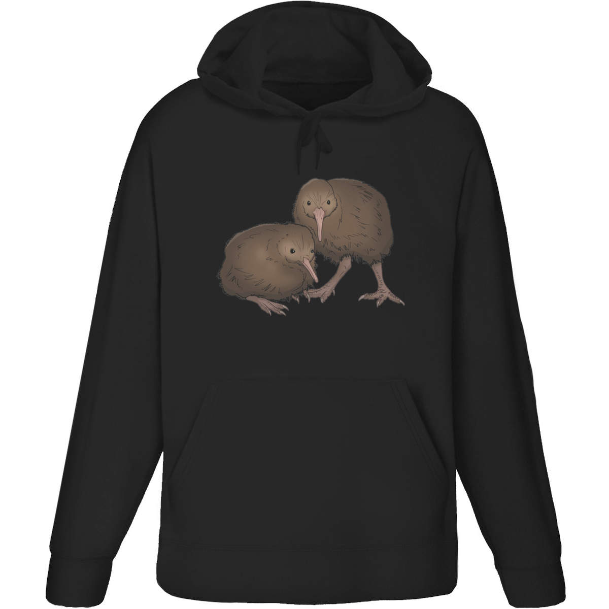 'Kiwi Birds' Adult Hoodie / Sweatshirt - Hooded Jumper for Training, Sports and Outdoor Wear (HO050826)
