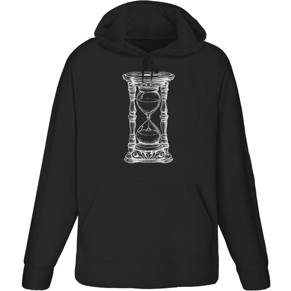 'Vintage Hourglass' Adult Hoodie / Hooded Sweater (HO052768)