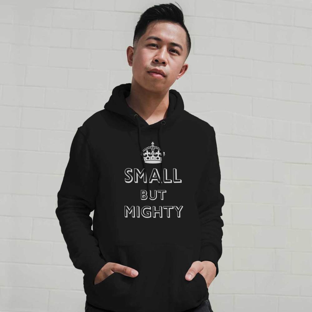 Sweat à capuche / sweat à capuche adulte « Small But offres Mighty » (HO053804)