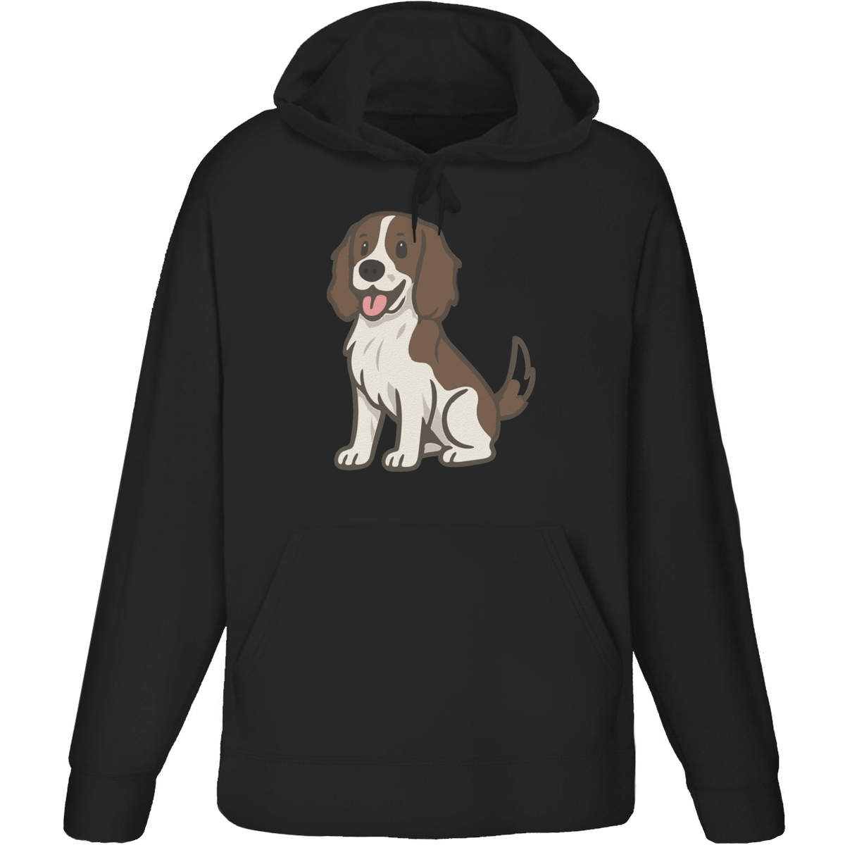 'English Springer Spaniel' Adult Hoodie / Hooded Sweater (HO054428)
