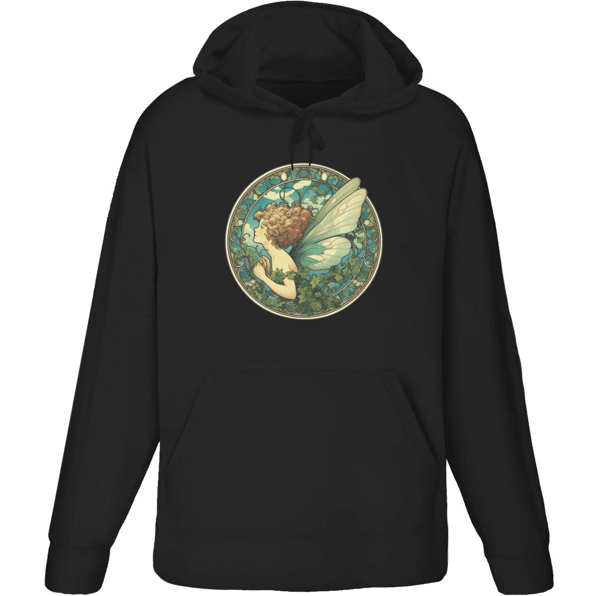 'Ivy Garden Fairy' Adult Hoodie / Sweatshirt - Hooded Jumper for Training, Sports and Outdoor Wear (HO055673)