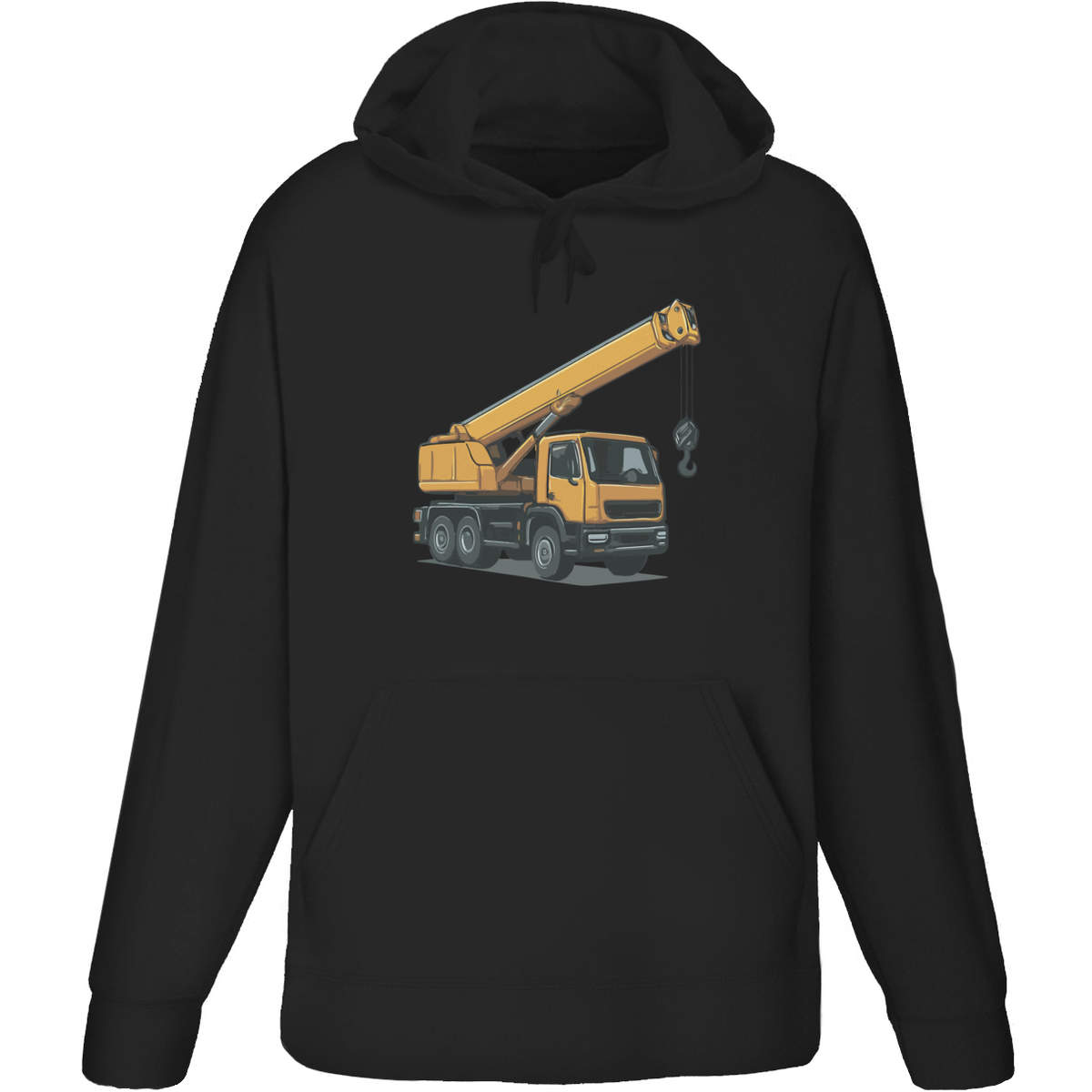 'Crane Vehicle' Adult Hoodie / Hooded Sweater (HO056577)