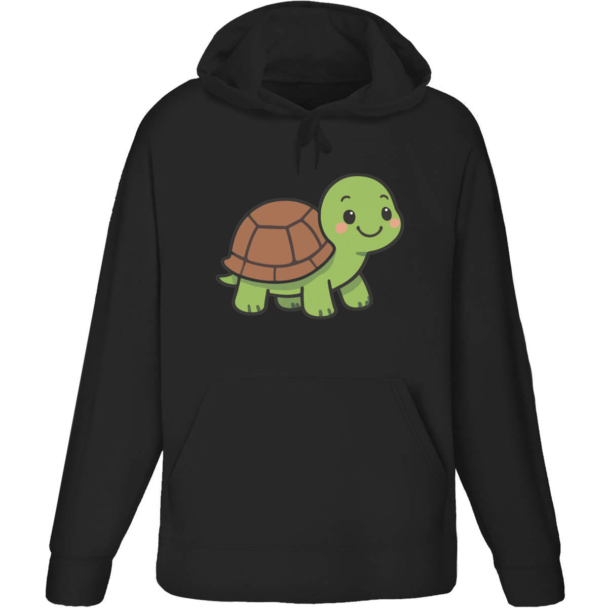 'Cute Tortoise' Adult Hoodie / Hooded Sweater (HO057086)