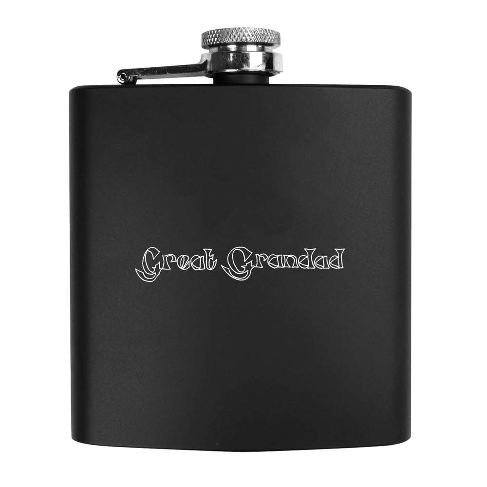 6oz (170ml) 'Great Grandad' Pocket Hip Flask (HP00003785)