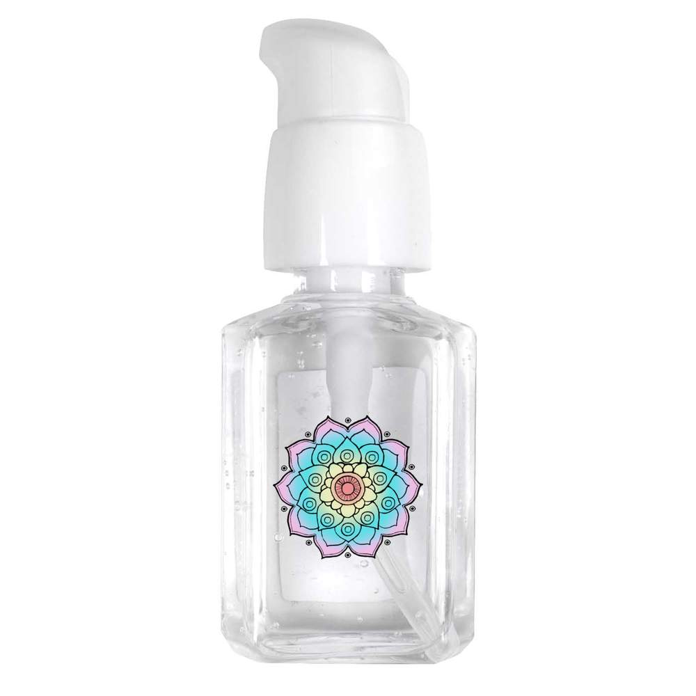 30ml 'Mandala Flower' Pocket Hand Sanitiser Gel (HS00003579)