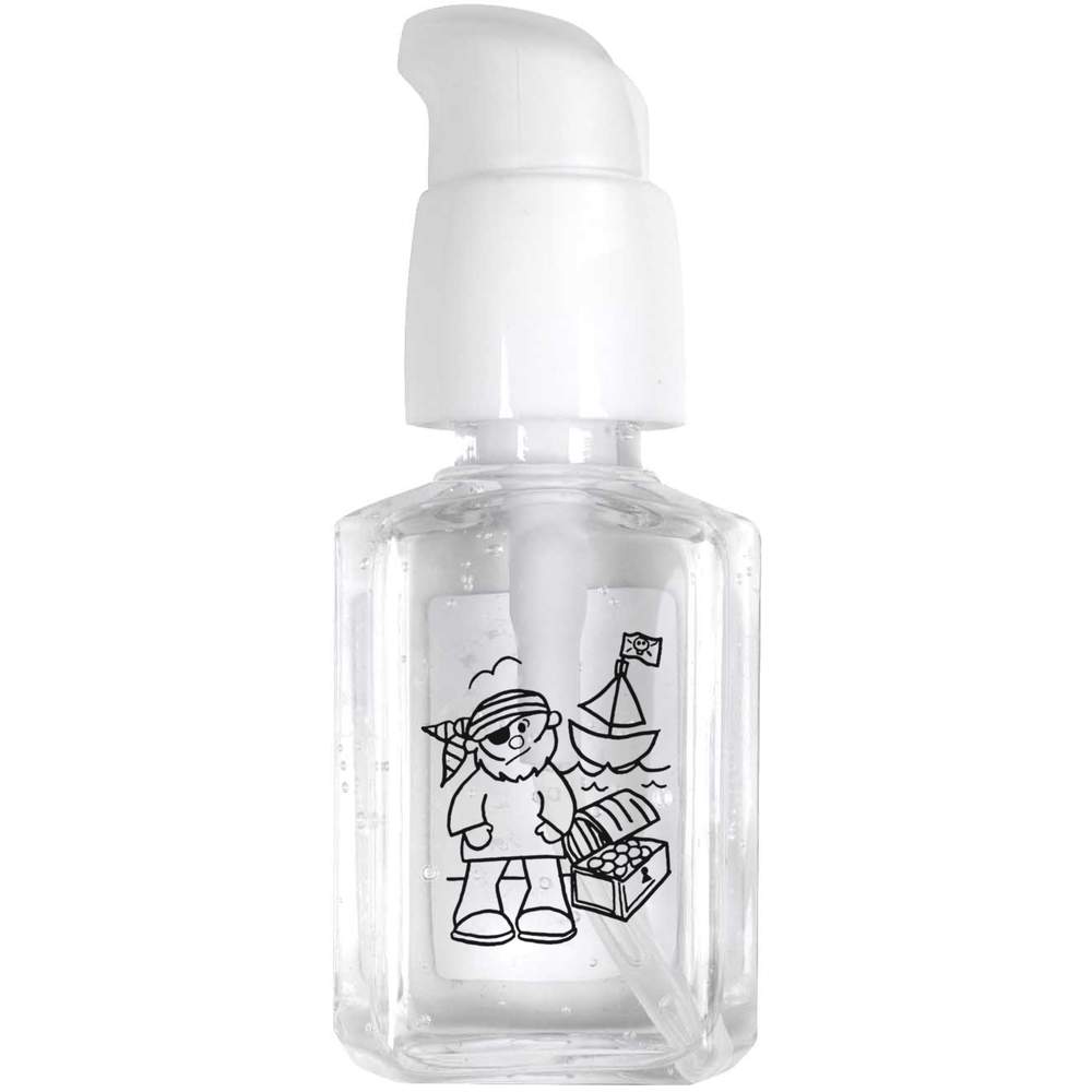 30ml 'Pirate' Pocket Hand Sanitiser Gel (HS00008053)