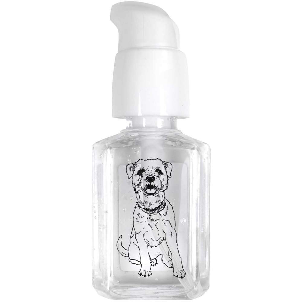 30ml 'Border Terrier' Pocket Hand Sanitiser Gel (HS00013728)