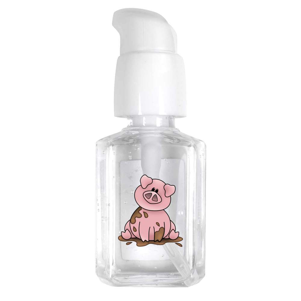30ml 'Muddy Pig' Pocket Hand Sanitiser Gel (HS00018999)