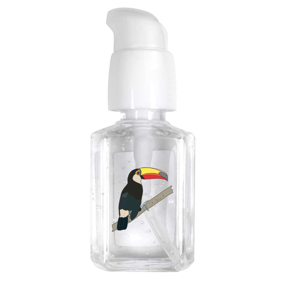 30ml 'Toucan on branch ' Pocket Hand Sanitiser Gel (HS00025473)