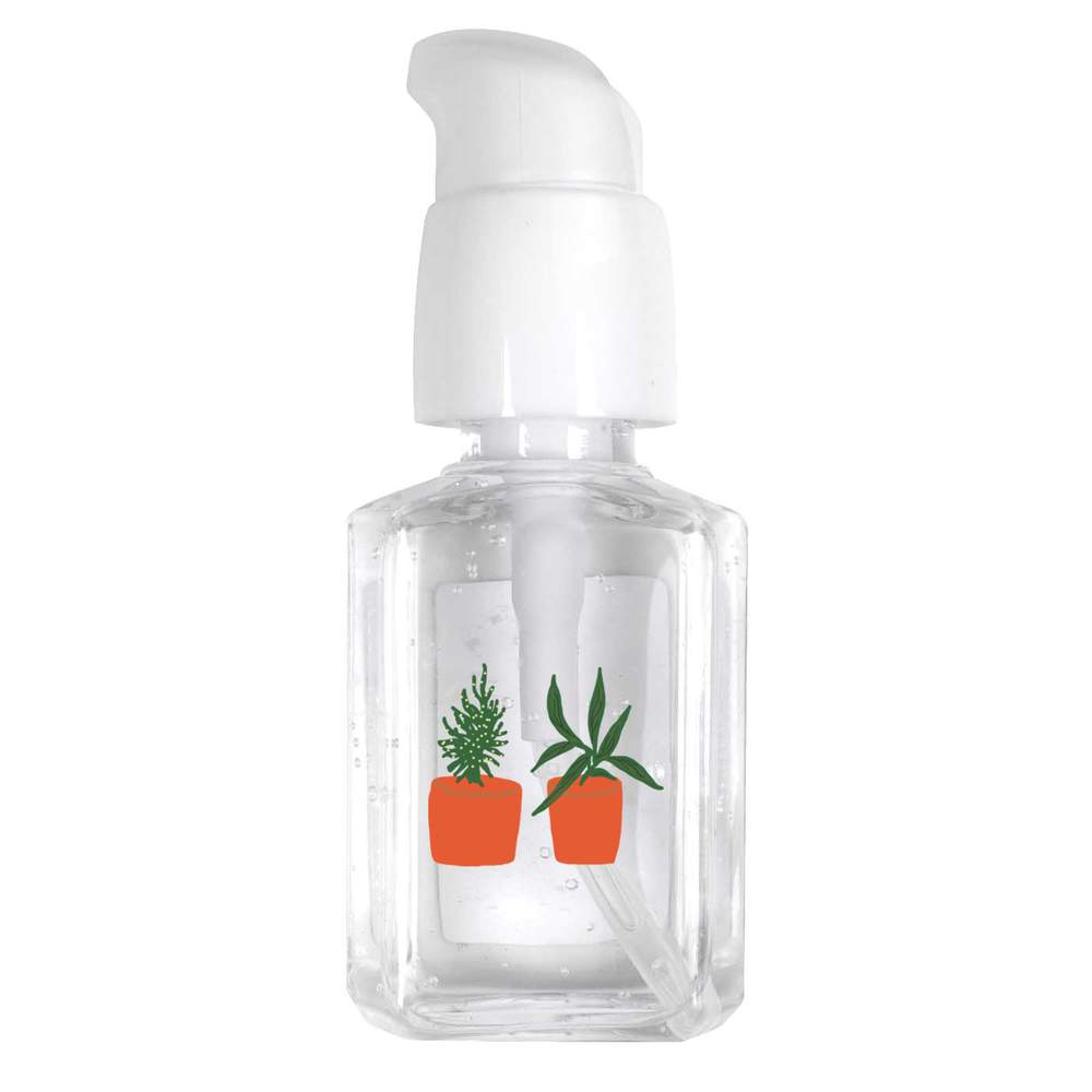 30ml 'Pot plants' Pocket Hand Sanitiser Gel (HS00026400)