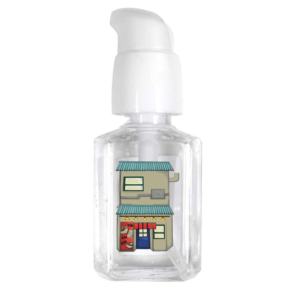 30ml 'Ramen Storefront' Pocket Hand Sanitiser Gel (HS00029552)