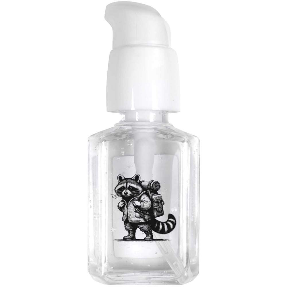 30ml 'Raccoon Hiker' Pocket Hand Sanitiser Gel (HS00030118)